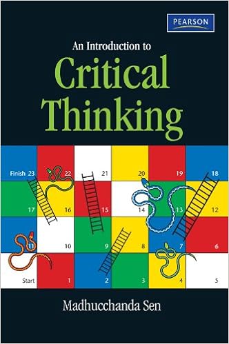 Book cover of An Introduction to Critical Thinking