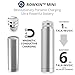 Wireless Headphone, Rowkin Mini Bluetooth 4.1 Sport In-Ear Earbud Headset with Noise Cancelling Mic and Portable Charging Case. Smallest Cordless Hand-free Earphone for Music and Calls (Silver)
