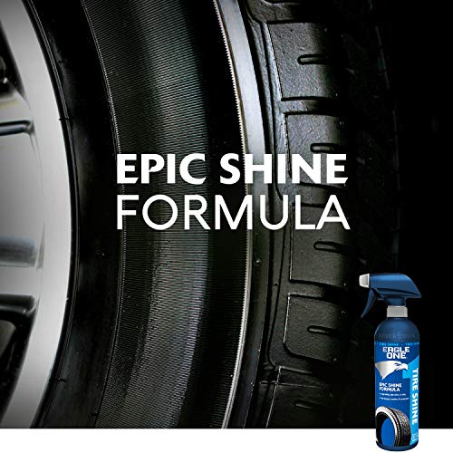 Car Tire Shine by Eagle One, Epic Shine Formula, LongLasting, Fast