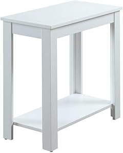Convenience Concepts Designs2Go Baja Chairside End Table, White