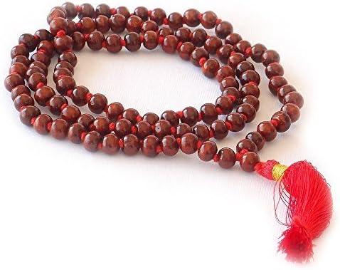 Mala Beads - Rose Wood by Yoga Handicrafts