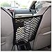 Car Mesh Organizer, Pet Barrier Safety Net Dog Barrier-Universal fits Cars, Jeeps, Trucks, Suvs, Vehicles, Dogs, Pets, Seatback, Front Seat, Heavy Duty and Portable, 9.4