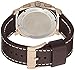 Fossil Men's FS5075 Machine Chronograph Leather Watch - Dark Brown