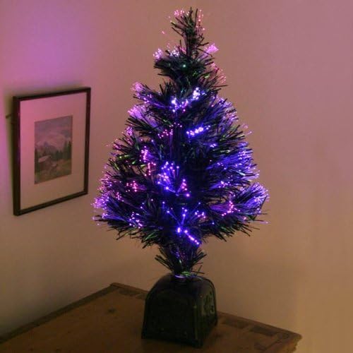 Fibre Optic Christmas Tree 60cm, Battery Operated, Premier Amazon.co