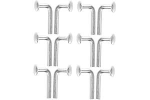 BESTYASH 70pcs Pallet Racking Drop Pins Safety Pins Heavy Duty Iron Material Silver Color Easy to Install