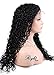 Right Hair Indian Remy Human Hair Lace Front Wigs Deep Curly For Black Women (#2 darkest brown 18inch)