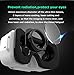 VICTONY MSRM MINI 3D VR Glasses,3D VR virtual reality headset Movie Game For IOS, Android ,Microsoft& PC phones Series within 4.5-6.0inches.With Bluetooth gamepad / remote / self timer