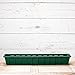 Poly-Pro Plastic Flower Box Planter, Hunter Green, 36-Inch