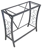 Aquatic Fundamentals 102292, 29 Gallon Metal Aquarium Stand, Classic Scroll Design, Gray