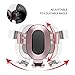 Car Phone Holder, Humixx Gravity Car Mount Air Vent Sensing Gravity Linkage Auto Lock Holder Smart One-Hand Operating for iPhone 11 Pro/XS MAX/XS/XRX/8Plus, Samsung S8/S7/Note and More-Rose Gold