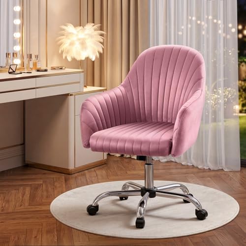Warmiehomy Vanity Chair Velvet Office Chair