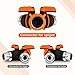 Homitt Hose Splitter,Hose Splitter 2 way with Comfortable Rubberized Grip,Easy to Open Valves Garden Hose Splitter for Easy Life