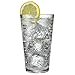 Drinique Caliber Cooler Unbreakable Tritan Tumbler Glasses, 22 oz. (Set Of 4), Clear,CAL-CO-CLR-4