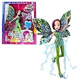 Witty Toys World of Winx - Dreamix Fairy Doll - Tecna 28cm with Magical Robe
