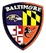 BALTIMORE ORIOLES RAVENS Fan Sport Logo 4