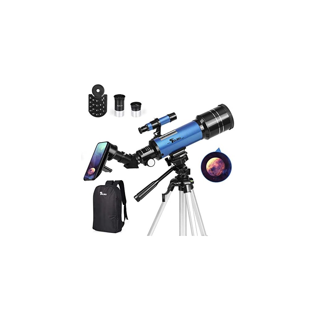 TELMU f40070m Refracting Telescope Review • Techapa