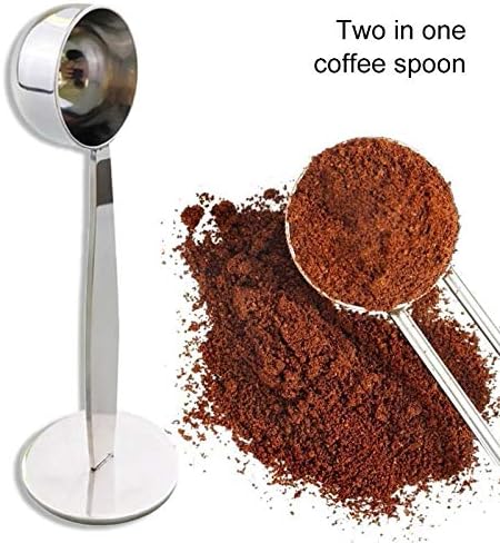 Amazon Xhyrb タンピングスクープコーヒータンパーブラックエスプレッソはキッチンバーコーヒー ティーアンペアツールスタンド測定2 1では コーヒー豆スプーンコーヒー 安いスプーン Color Silver スプーン オンライン通販