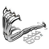 Mitsubishi Lancer 4-2-1 Design 2-PC Stainless Steel Exhaust Header Kit - 2.0L 4G94 4G63
