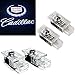 Grolish Cree Led 4 piece Car Door LED Logo Projector Lights for Cadillac SRX XTS ATS