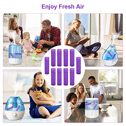 10 Pack Universal Humidifier Cleaner,Humidifier Cleaner AquaStick