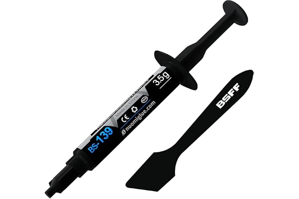 BSFF Thermal Paste,with Toolkit CPU Paste Thermal Compound Paste Heatsink for IC/Processor/CPU/All Coolers, Carbon Based High