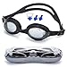 MAIMAI Professional protection of Swimming Goggles, sealed watertight, glasses protection equipment + nasal congestion + earplugs，Swim Goggles,anti-fog & UV