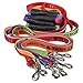 Personalized Dog Leashes with Custom Hi-Def Text and Art, an Embroidered Dog Leash Alternative - Available in 6 Sizes (1 Pack)