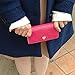 Envelope Wallet Purse Phone Case for iPhone 4 4S 5 5S Samsung S2 (Rose Red)