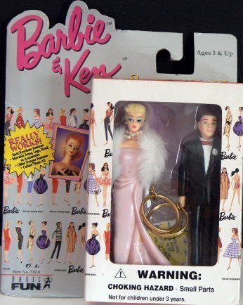 BARBIE + KEN Keychain Set - Enchanted Evening