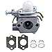 Hilom 308054001 Carburetor with Gasket Primer Bulb for Homelite 26cc UT-085580 UT-08981 Blower UT-50500 UT-50901 Edger 308054001 Trimmer