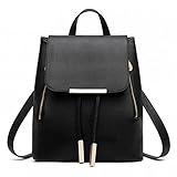 Hynbase Women Fashion PU Leather Mini Rucksack Backpack Cute Schoolbag Shoulder Bag