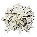 Tinksky Wooden Butterfly Cutouts Craft Embellishment Gift Tag Wood for DIY,Pack of 50 (Mixed Size)