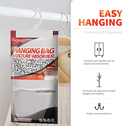 Vacplus Activated Charcoal Moisture Absorbers, 10 Pack Dehumidifiers