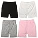 MyKazoe Girls' Bike Shorts, Sports and Under Skirts (2T/3T, Basics (Black, White, Grey, Pink))