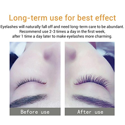 Pesters Unisex Natural Eyelashes Eyebrows Eyelash Growth Serum Eyelash Growth Fluid Lash Enhancers & Primers