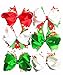 Big Elephant Women Toddlers Kids Baby Girls Chirstmas Boutique Alligator Clip Hair Bows Clips Bowknots Pin(CHB-5(6pcs/4.5
