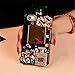 Galaxy S7 edge SM-G9350 Case with Chain,3D Handmade Luxury Bling Diamond Crystal Perfume Bottle Handbag Case for Samsung Galaxy S7 Edge 5.5 Inch (Black)