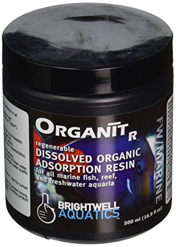 Brightwell Aquatics ABAORGR500 Organit-R Resin Filter Media for Aquarium, 16.9 fl. oz.