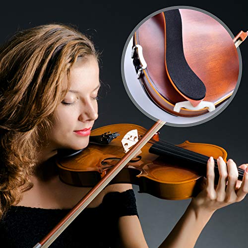 Violin Shoulder Rest for 3/4 and 4/4 Size, Healemo Shoulder Rest for Violin, Perfect for Beginners and Professionals