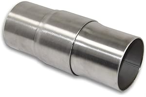 STAINLESS HEADERS MFG INC. Stainless Headers Mfg. 2.5” (2 1/2") Stainless Double Slip Joint For Exhaust Header Turbos - American Made