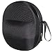 XXL CASEBUDi Hard Headphone Case Compatible with The Largest Audio and Aviation Headsets - Black Ballistic Nylon