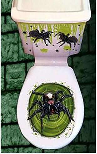 Halloween Toilet Seat Grabber Stickers Temporary Transfer Party Decorations
