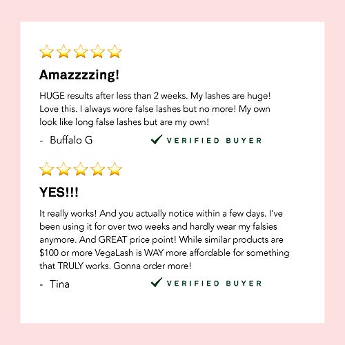 VEGAMOUR Vegalash Volumizing Lash Serum - Eyelash Enhancement Restoration Treatment, Natural Hormone-free Plant Based Vegan Cruelty-free Formula Boosts Healthy Growth