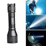 ORCATORCH D550 Scuba Dive Lights 970LM Xml-L2 Diving LED Flashlight 3 Modes Underwater Submarine Light Fishing Handheld Torch