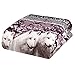 3 Piece Set Mountain Wolves Soft 3d Comforter Set (08) (Queen)