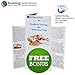 Stop Snoring T-Shirt - Snore Stopper - Most Comfortable Snoring Aid. Health Expert Recommended for Back Snorers! Eliminates Snoring by Adjusting Your Sleeping Position. Guide to Snoring Ebook (Large)