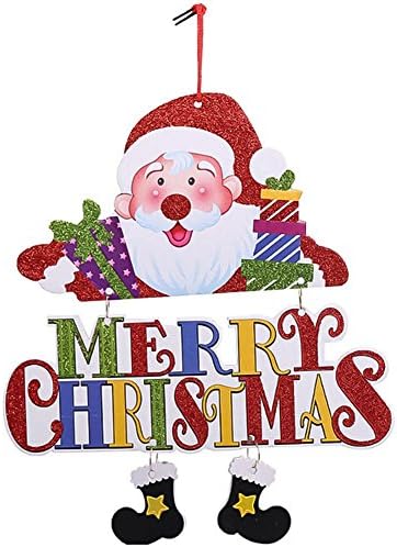 StMelody Christmas Style Santa Claus and Elk Gingerbread Kawaii Cute Muppet Pupet for Home Decor