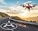 GoolRC T5G 5.8G FPV Drone Quadcopter with 720P HD Camera Live Video, Headless Mode, One Key Return and 3D Flips RC Quadcopter Height Hold Easy Fly for Learning(RED)