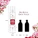 Rose Water Spray 8 oz, MagiForet Rose Water Toner Spray, 100% Organic Distilled Rose Hydrosol Therapeutic Grade Rose Water for Face Hair Acne Rosewater Facial Spray Alcohol Free with Face Mask