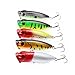 A-SZCXTOP Fishing Lures Topwater Floating Popper Poper Lure Hooks Bait Bass Crankbait (Type2)